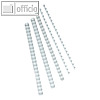 officio Kunststoff-Binder?cken DIN A4, 21 Ringe, ? 6 mm, wei?, 100 St?ck